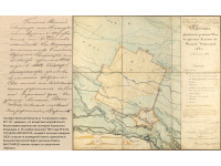 Проект укрепления за рекой Или на урочище Алматы. 1854 г.